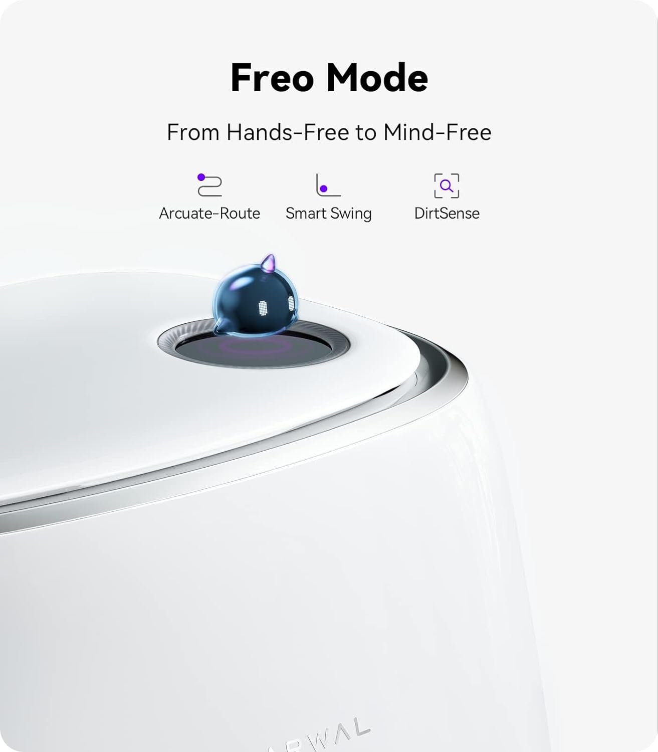 Refurbished NARWAL Freo Robot Vacuum and Mop Comb, Washing & Drying, Dirt Sense Ultra Clean, LCD Display, Smart Swing