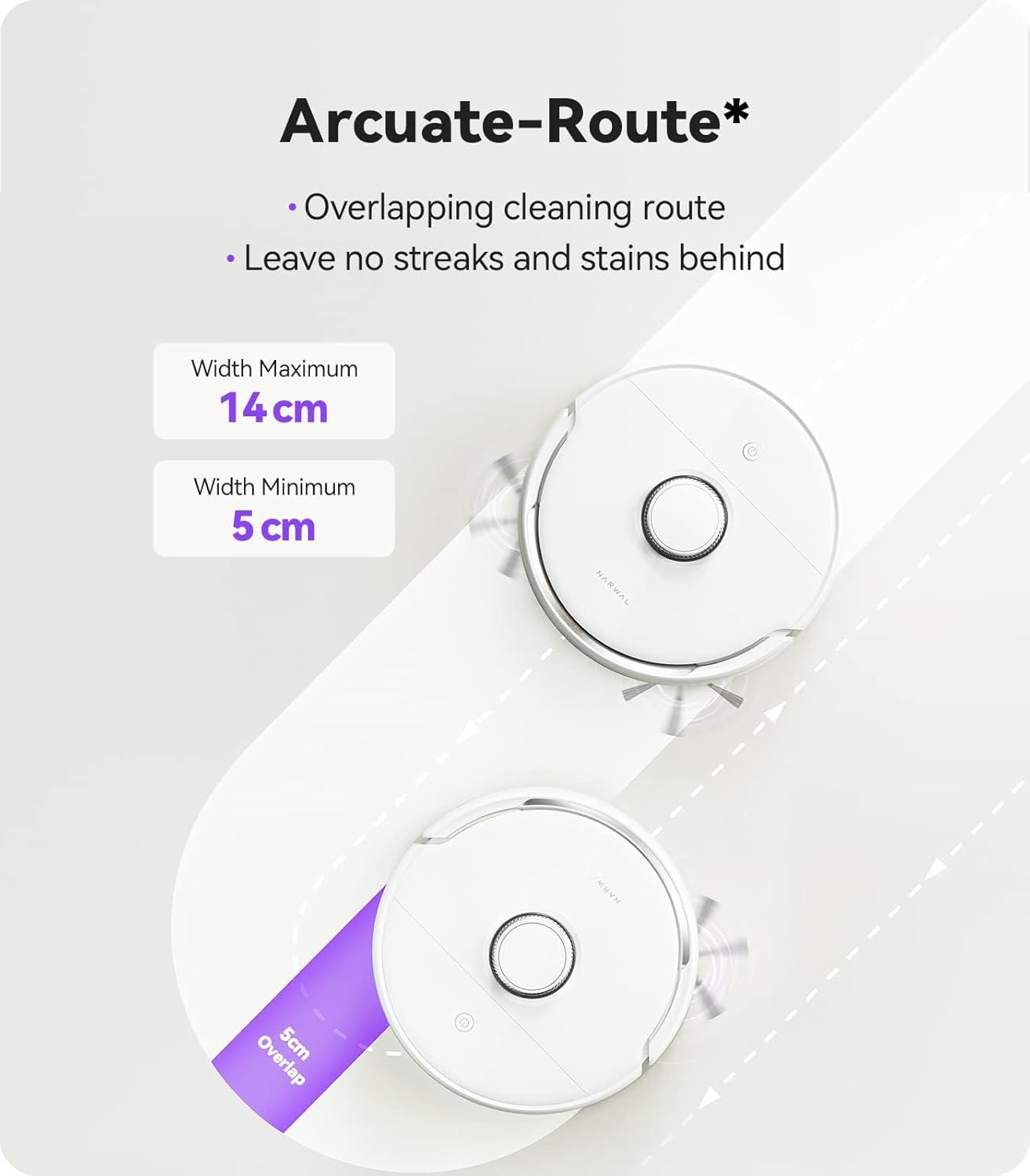 Refurbished NARWAL Freo Robot Vacuum and Mop Comb, Washing & Drying, Dirt Sense Ultra Clean, LCD Display, Smart Swing