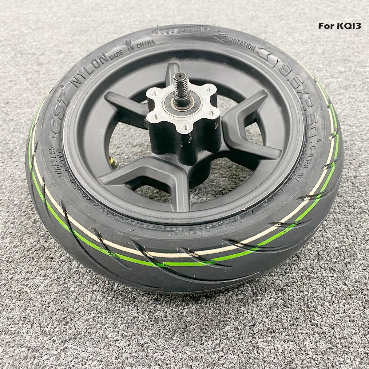 Replacement Front Wheel Assembly For NIU KQi2 KQi3 Series E-scooter, Tire & Hub Pre-installed