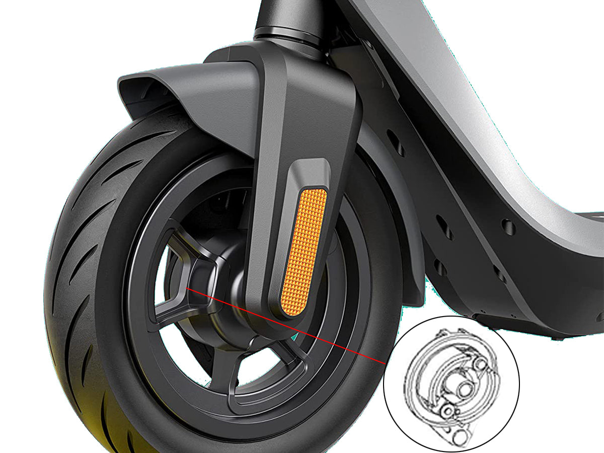 Replacement Drum Brake For NIU KQi2 Pro E-scooter