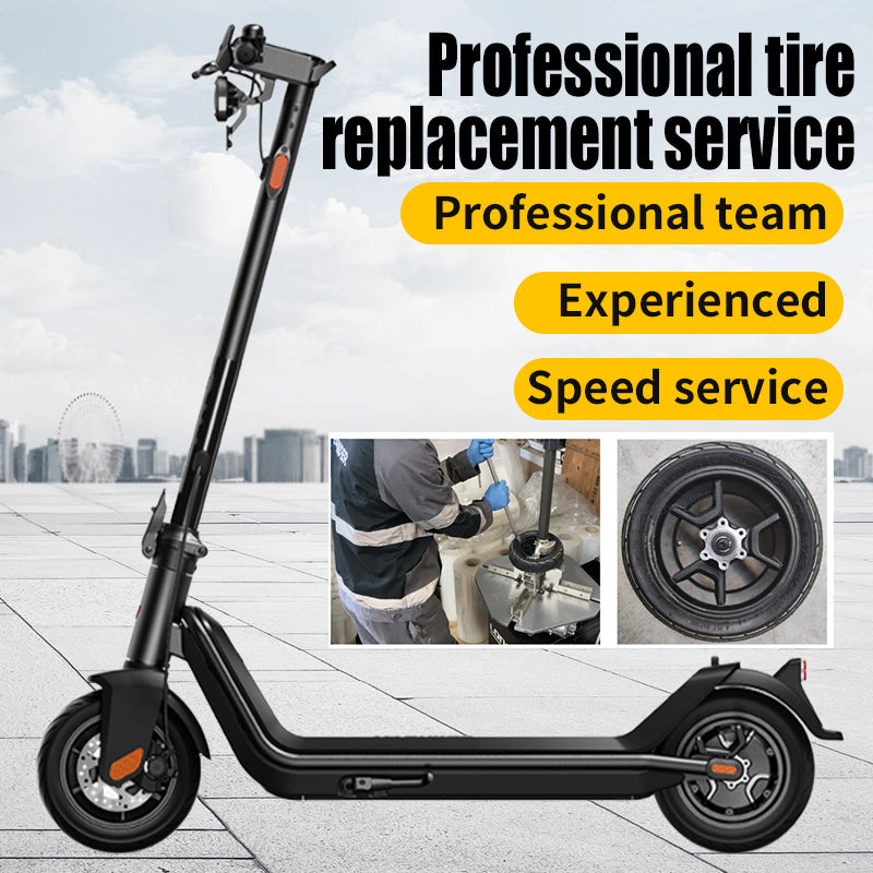 Professional Tire Replacement Service For NIU KQi2 KQi3 Series E-scooter