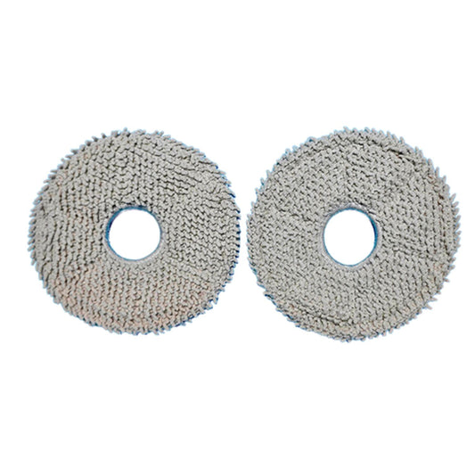 Replacement Chenille Mop Cloth 1 Pair For Ecovacs Vacuum Cleaner