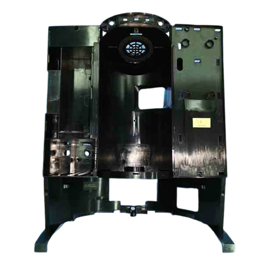 Base Station Front Cover (Black) For Ecovacs X11 OMNI CYCLONE, Yeedi S20 Infinity