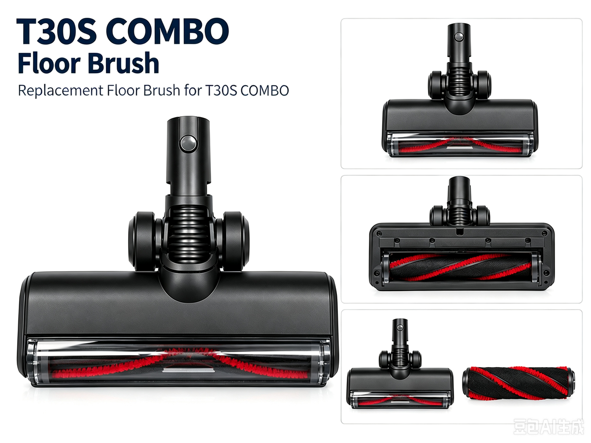 ECOVACS T30S COMBO FLOOR BRUSH